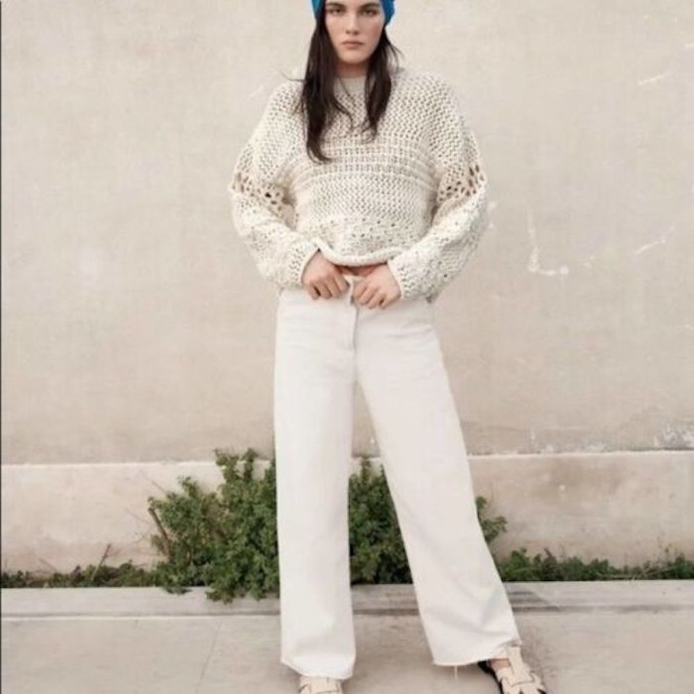 Zara ZW The Alma Wide Leg Jeans